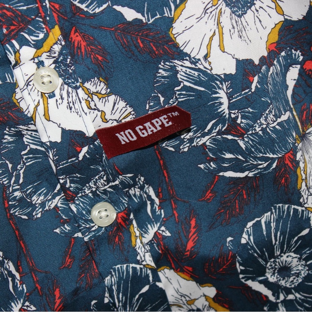 NWT Duluth Trading Co. Dark Teal Floral Tunic - Picture 7 of 7